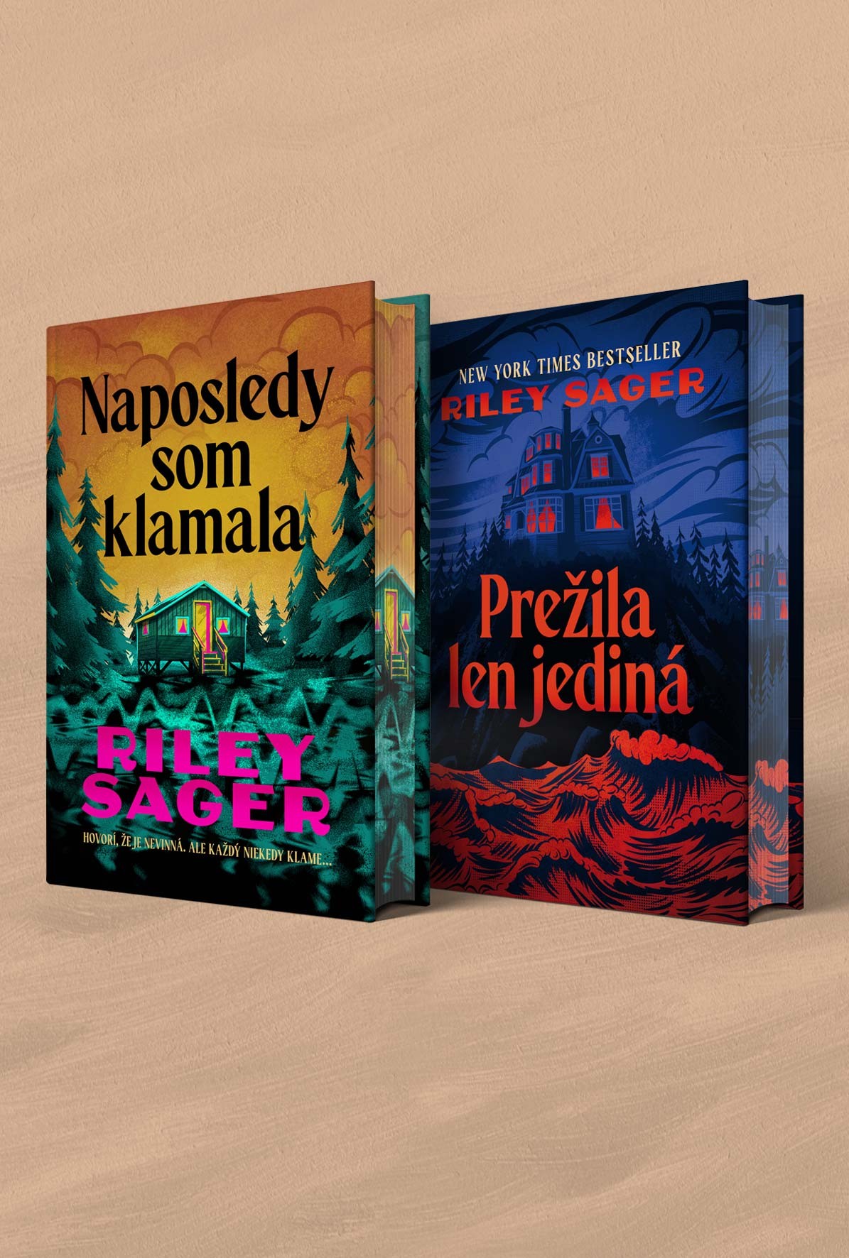 Knižný balíček Riley Sager: Bestseller a novinka